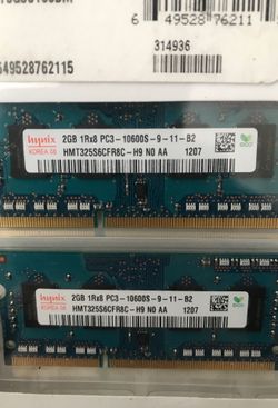 4gb ram pc3-10600