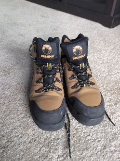 Brahma Work Boots Lace-Up Mid