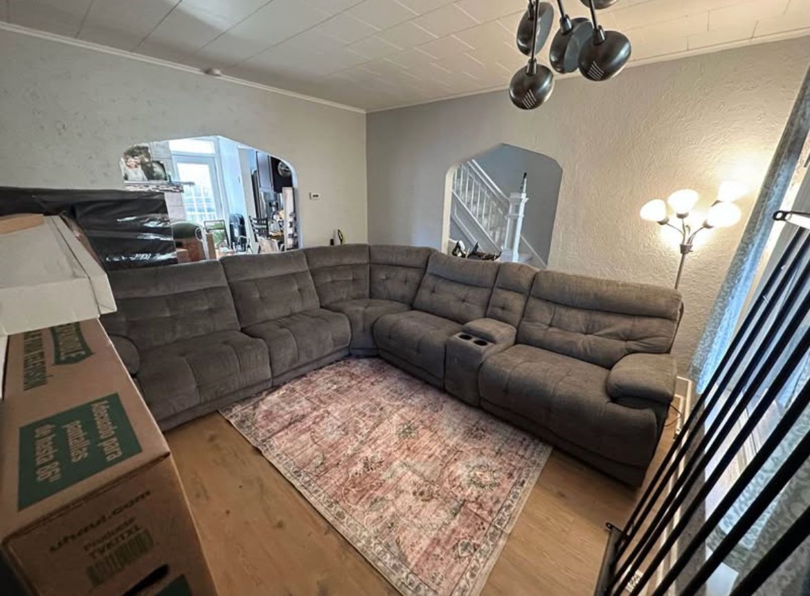 Giant sectional Couch - value city