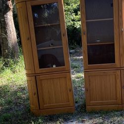 Living room or bed room shelves both together for $100 Located Mount Dora Fla 32757