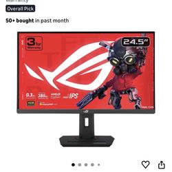 ASUS ROG Strix 25” (24.5” viewable) Esports Gaming Monitor (XG259QNS) - Full HD, 380Hz, 0.3ms, Fast IPS, Extreme Low Motion Blur Sync, FreeSync Premiu