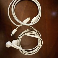Apple Cable And iPhone NEW No Box