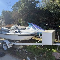 Seadoos And Trailer 