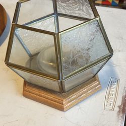 Du Vonn Collection Hand Crafted Geometric Terrarium/Candle Holder
