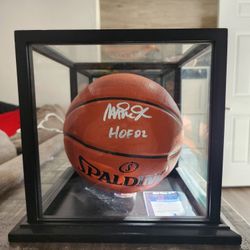 Majic Johnson Autographed Ball