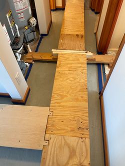 CATWALK - 2x4’s - plywood