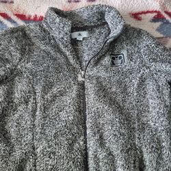 Disney Women's Large Zip Up Sweater