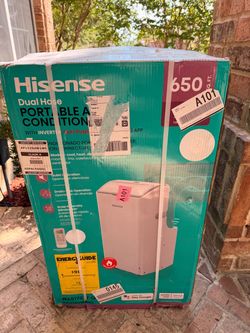 Hisense 12,000 BTU DOE Dual Hose Inverter High-end Portable AC with Heat