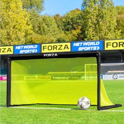 FORZA POD Goal Lite | Lightweight ALU40 Portable Soccer Goal – Assembles in Seconds – Perfect for Training, Matches & Backyard Play – Size: 6ftx3ft