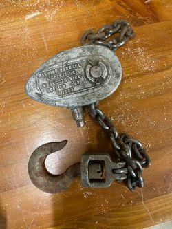 hoist + chains