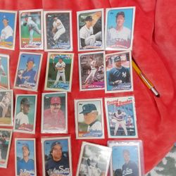 Cartas De Béisbol En Benta  Tengo Más 
