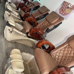 Nail Salon Pedicure Chairs 