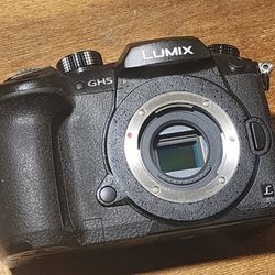 Gh5 Body, Mini rig, And Olympus 12-44mm Lens