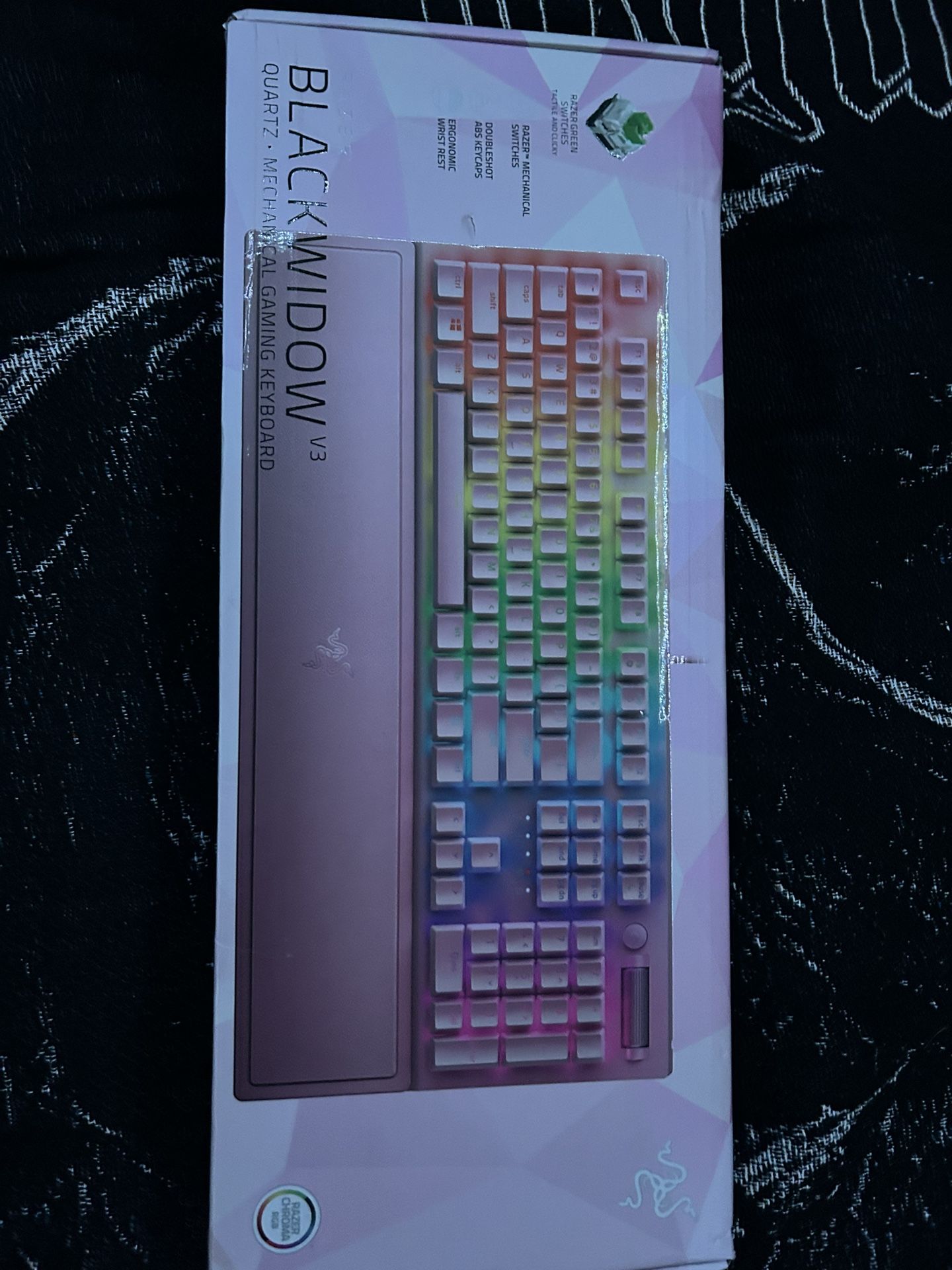 Razer Blackwidow V3 Quartz
