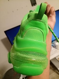 Size 9 green balenciagas