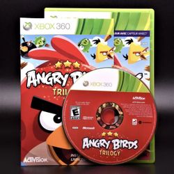 Angry Birds Trilogy - Xbox 360 - Complete CIB  & Tested