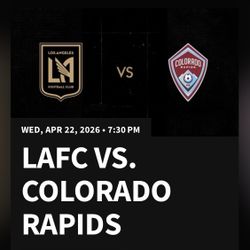 LAFC v Colorado Rapids April 22, 2026
