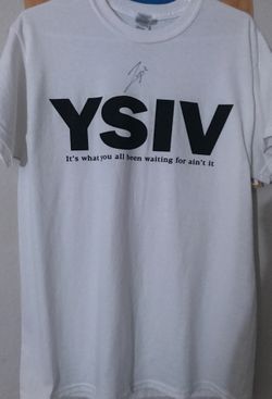 Logic YSIV signed shirt