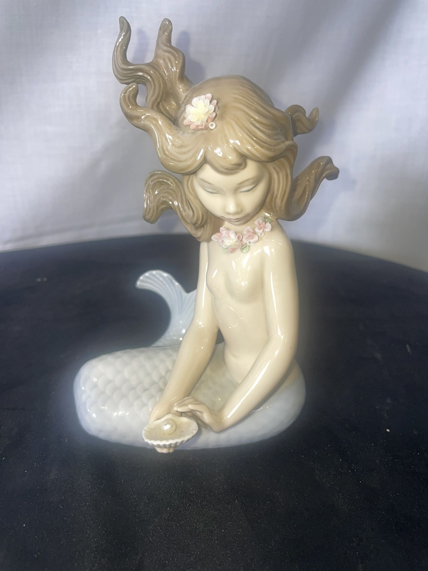 LLADRO 1415 Fantasy Mermaid  Mirage Sirena Figurine 1983 porcelain