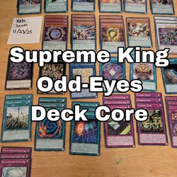 Yu-Gi-Oh Supreme King Odd-Eyes Deck Core 