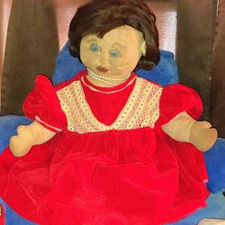 Doll Handmade In The 40's. 