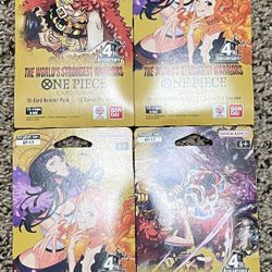 OP 17 Sleeved Booster Pack: The World’s Strongest Warriors