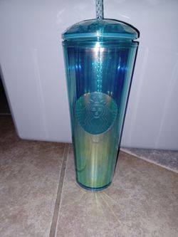 Starbucks Iridescent Teal Tumbler