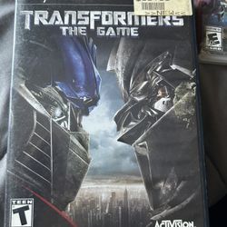Transformers The Game Playstation 2