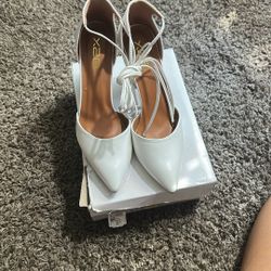white heels