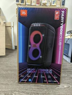 JBL - PartyBox Club 120 Portable Wireless Party Speaker (New) Black