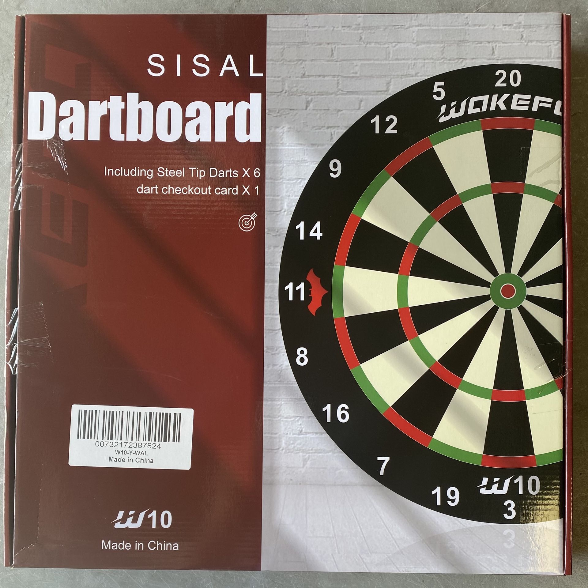 18 Inch Dartboard With 6 Darts