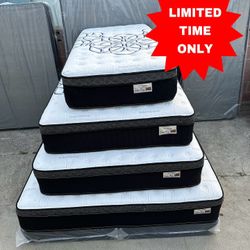 Full Size Mattress Pillow Top 12”      New Mattress.      All Sizes Available.     We Offer Same Day Delivery     ☎️🔥📲(213)713-74-89.    Call Or Tex