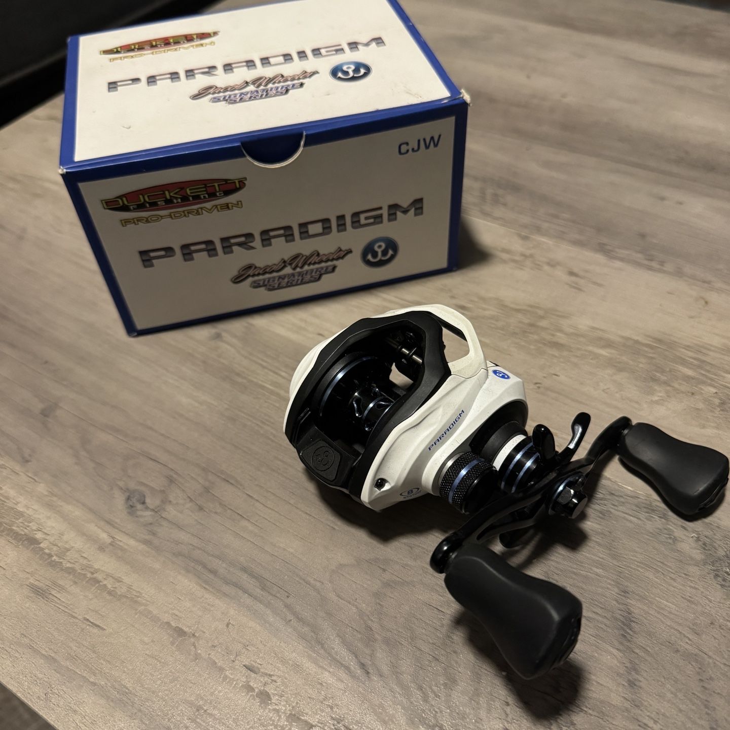 duckett fishing paradigm reel CRi Duckett Paradigm bait casting reels
