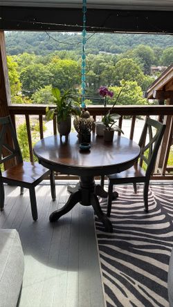 Dining room table and chairs
