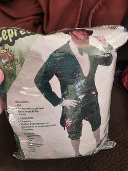 Men's Leprechaun  Costume  New 