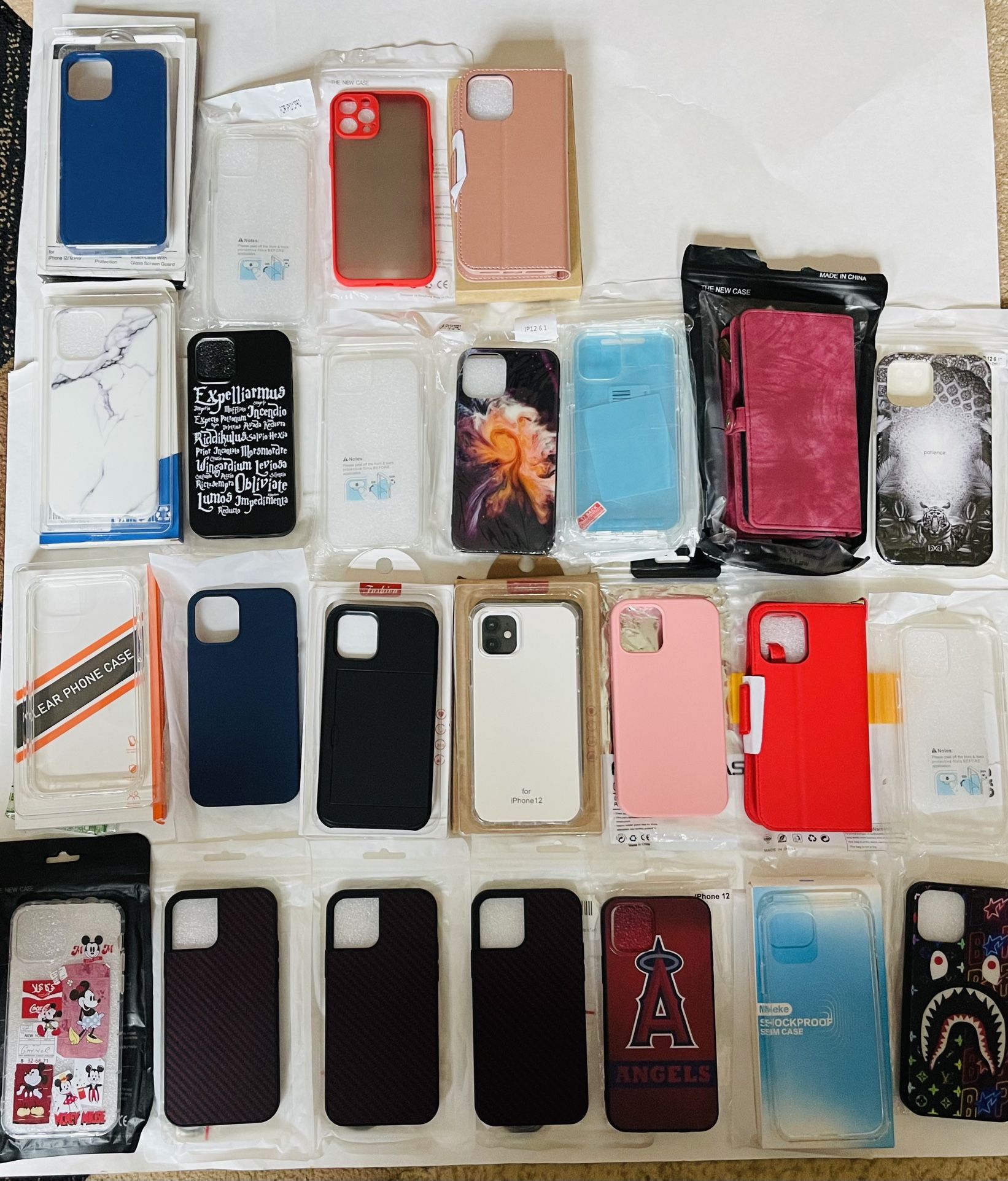 25 Cases For iPhone 12 / 12 PRO 6.1" Mixed