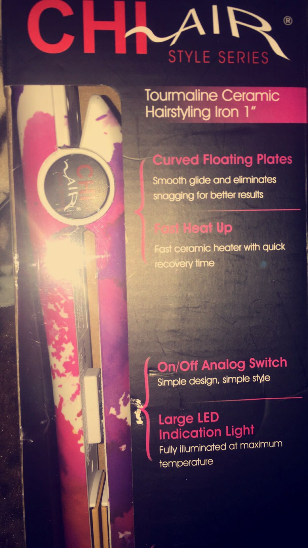 Hair Straightener brand name CHI never been used