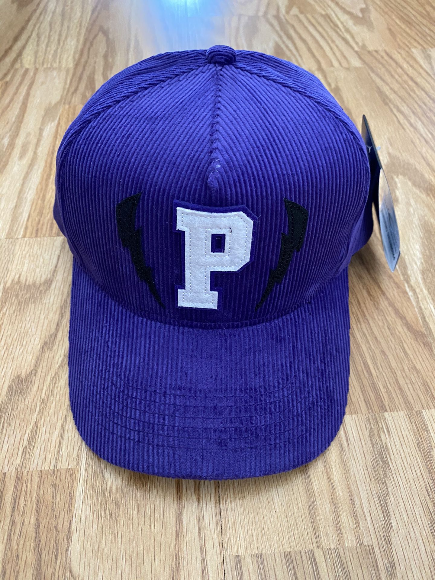 NEW PINK DOLPHIN CORDUROY LIGHTNING P HAT IN PURPLE **SOLD OUT STYLE**