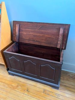 Vintage Cedar Hope Chest Blanket Storage Trunk Wooden Chest Lane Style