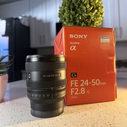 Sony 24-50mm F2.8 G Series