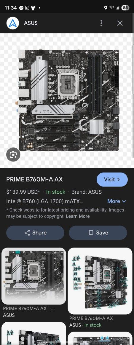 PRIME B760M-A AX