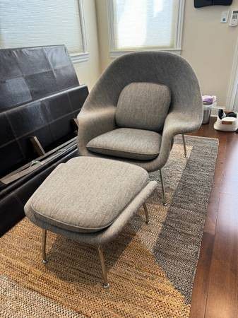Womb Chair And Ottoman