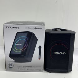 Portable Party Speaker with Free Mic