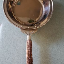 Antique Deer Anklered Frying Pan