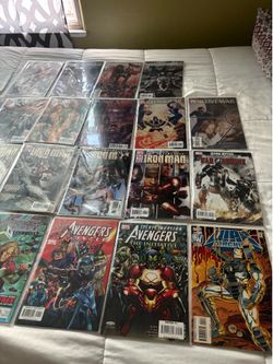 25 Marvel comic books