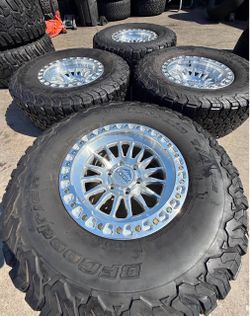 17" Brand New Lock Off Road Wheels and Tires Silverado, Sierra, Tacoma, Tundra, Bronco, Tahoe, Yukon