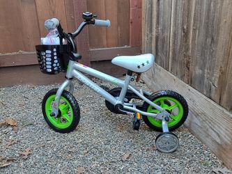 A+ Boys New 12" Joystar CERVINE BIKE With Training Wheels Ready For Adventure!