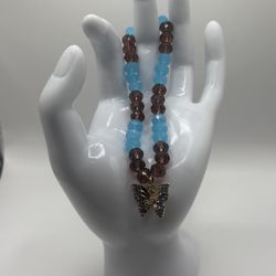 The 'Tropical Flutter' Charm Bracelet