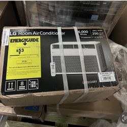 6,000 BTU 115-Volt Window Air Conditioner Cools 250 sq. ft with Remote and Dehumidifier