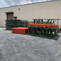 Pallet Racks Beams Uprights Wire Decks Delivery Install Forklift